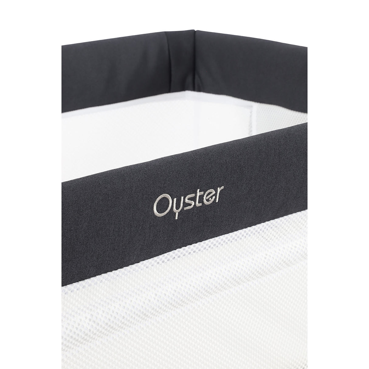 BabyStyle Oyster Home Wiggle Dropside Co-Sleeper Crib - Carbonite