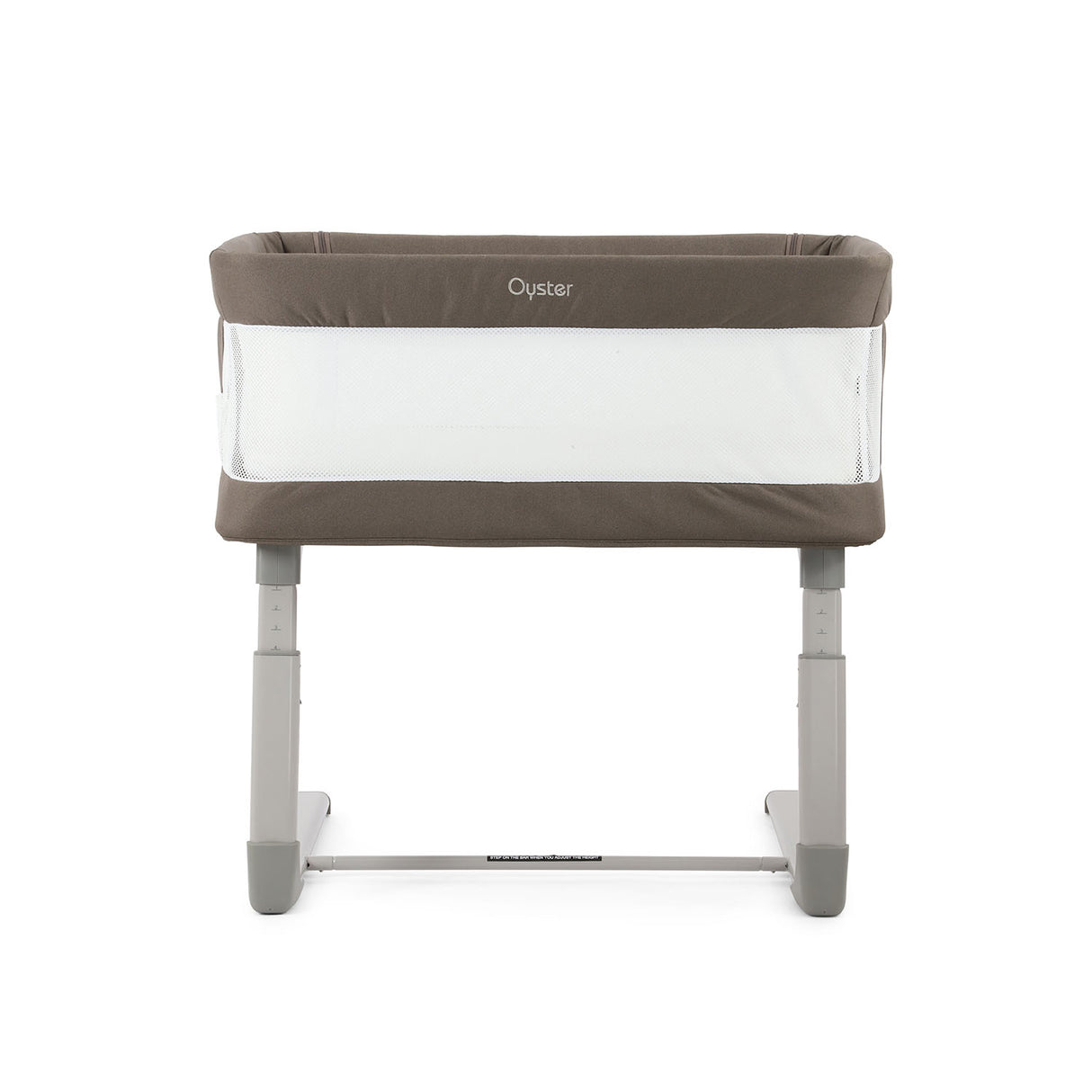 BabyStyle Oyster Home Wiggle Dropside Co-Sleeper Crib - Mink