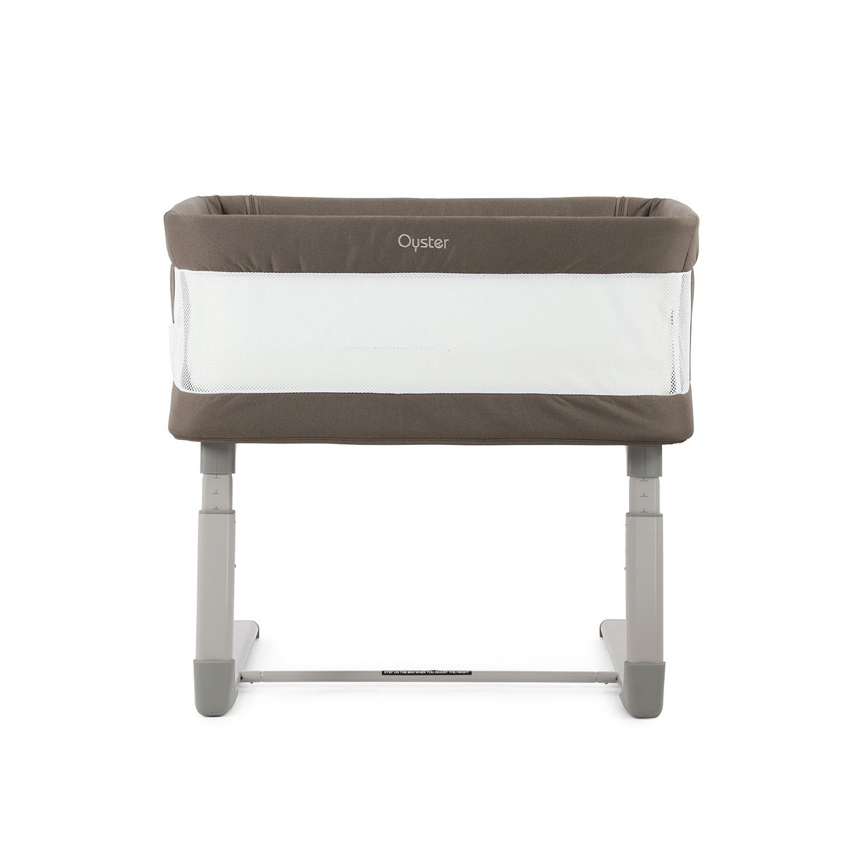 BabyStyle Oyster Home Wiggle Dropside Co-Sleeper Crib - Mink
