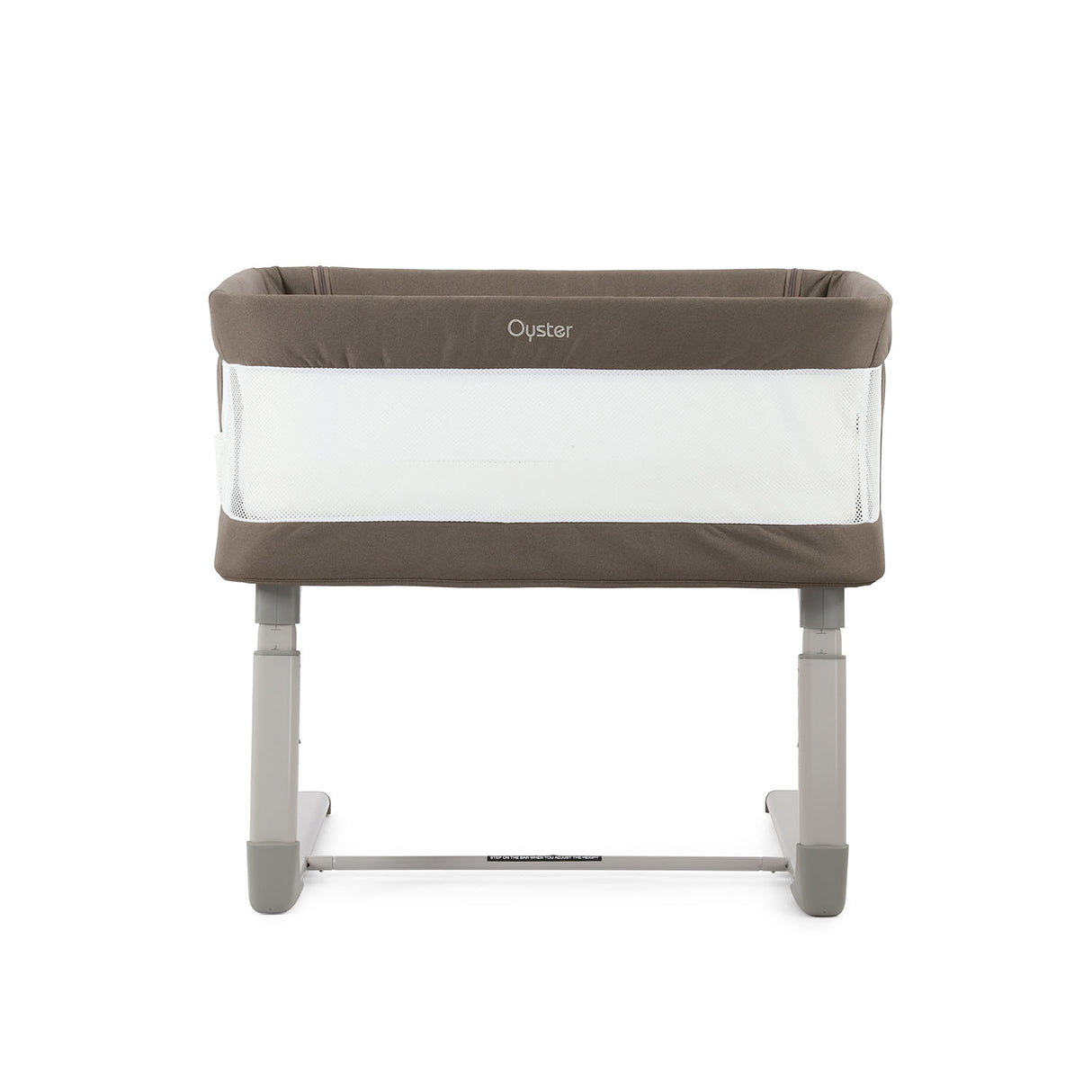 BabyStyle Oyster Home Wiggle Dropside Co-Sleeper Crib - Mink
