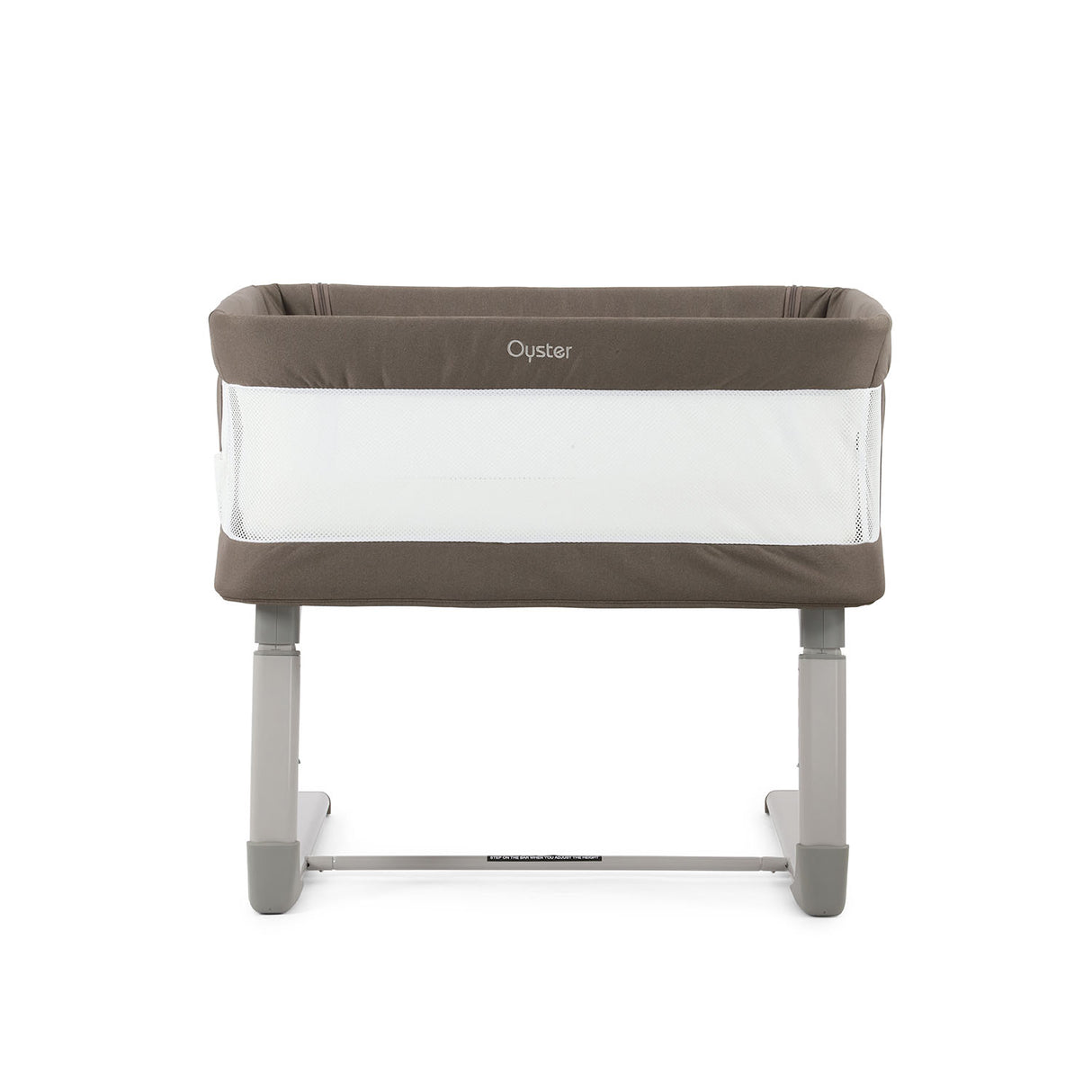 BabyStyle Oyster Home Wiggle Dropside Co-Sleeper Crib - Mink