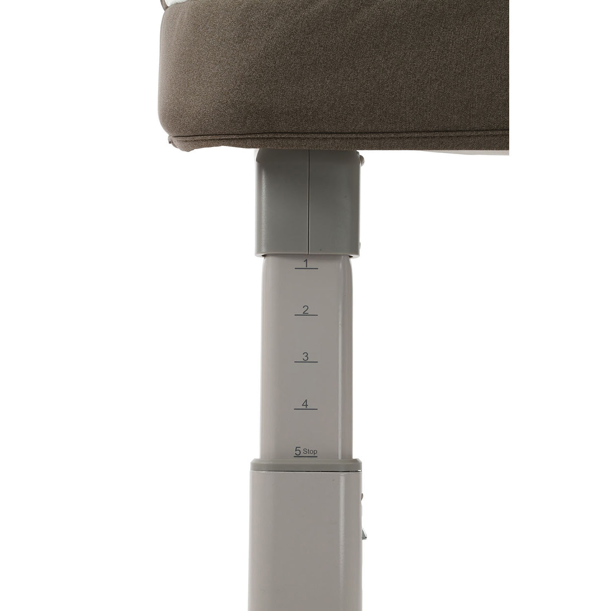 BabyStyle Oyster Home Wiggle Dropside Co-Sleeper Crib - Mink