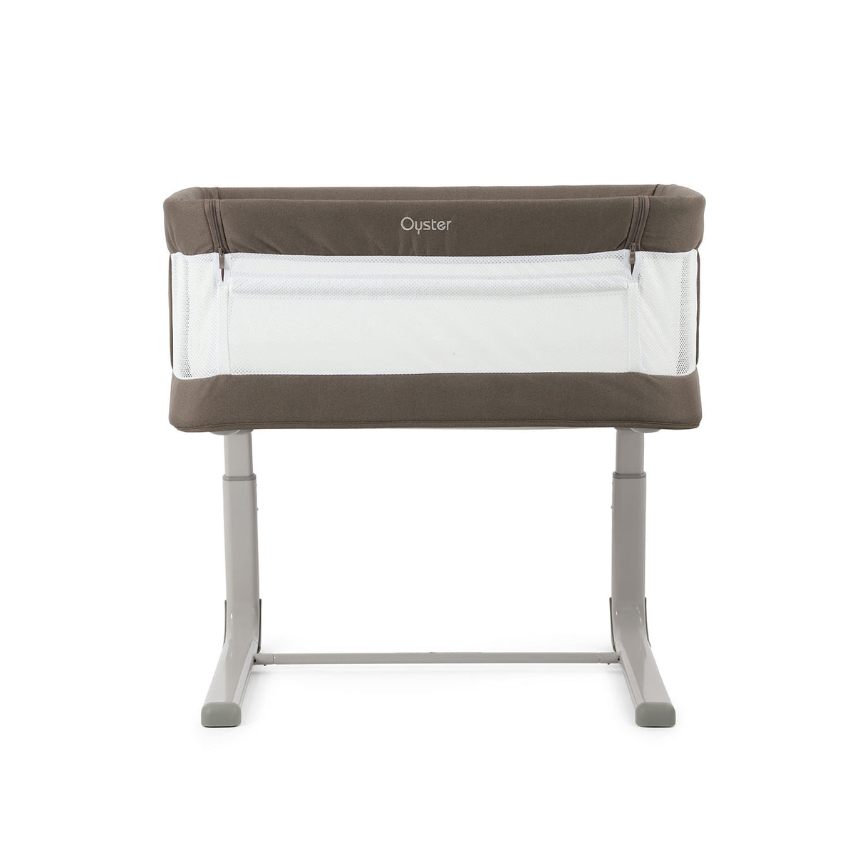 BabyStyle Oyster Home Wiggle Dropside Co-Sleeper Crib - Mink