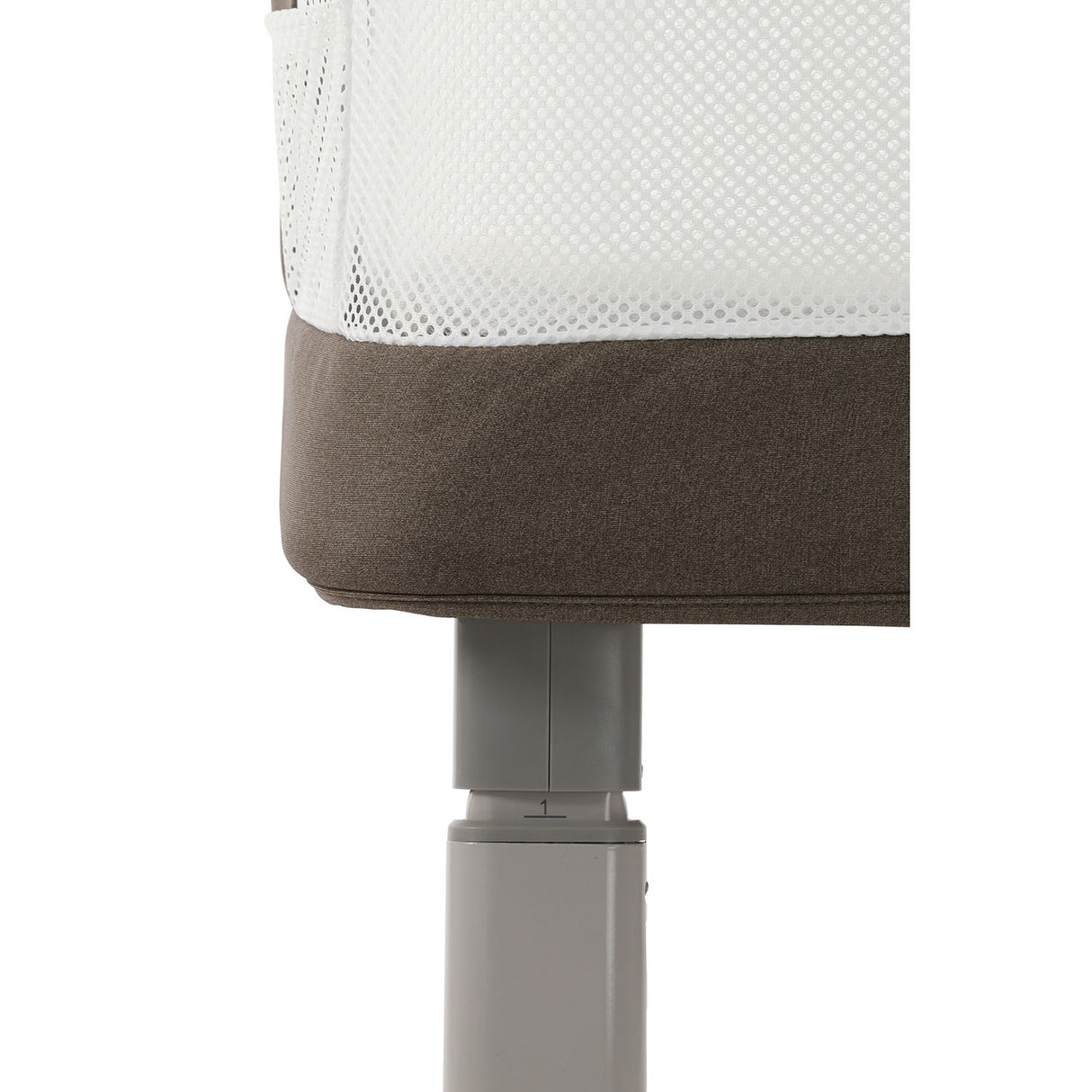 BabyStyle Oyster Home Wiggle Dropside Co-Sleeper Crib - Mink