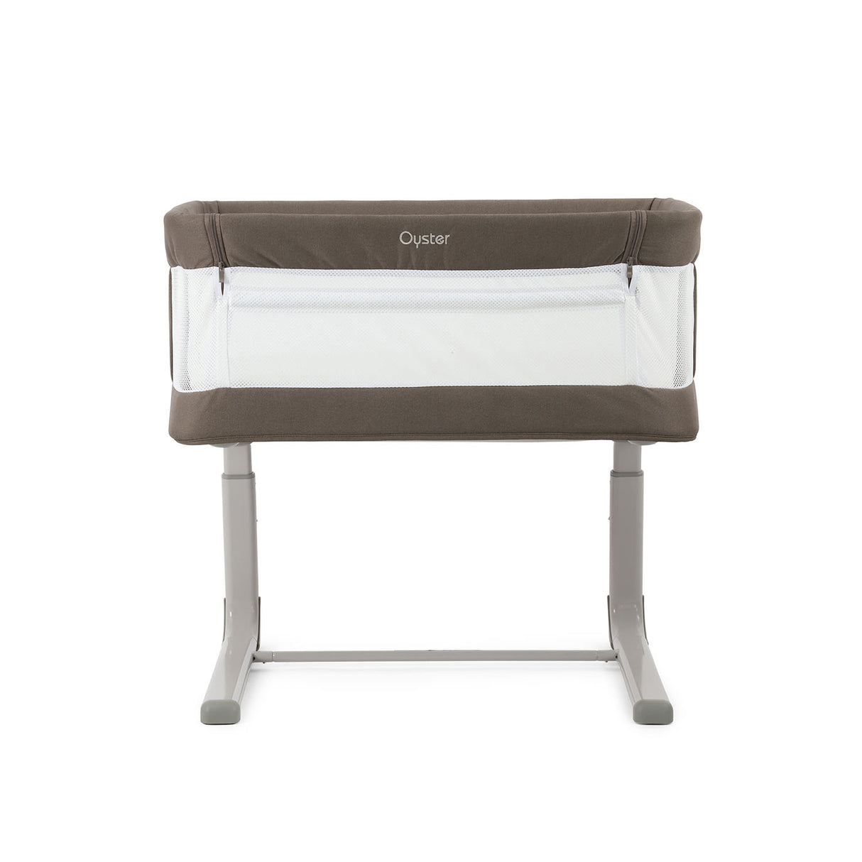 BabyStyle Oyster Home Wiggle Dropside Co-Sleeper Crib - Mink