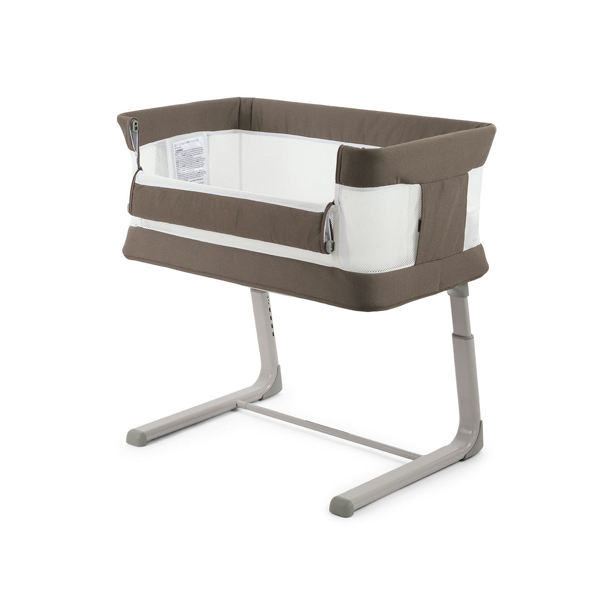 BabyStyle Oyster Home Wiggle Dropside Co-Sleeper Crib - Mink