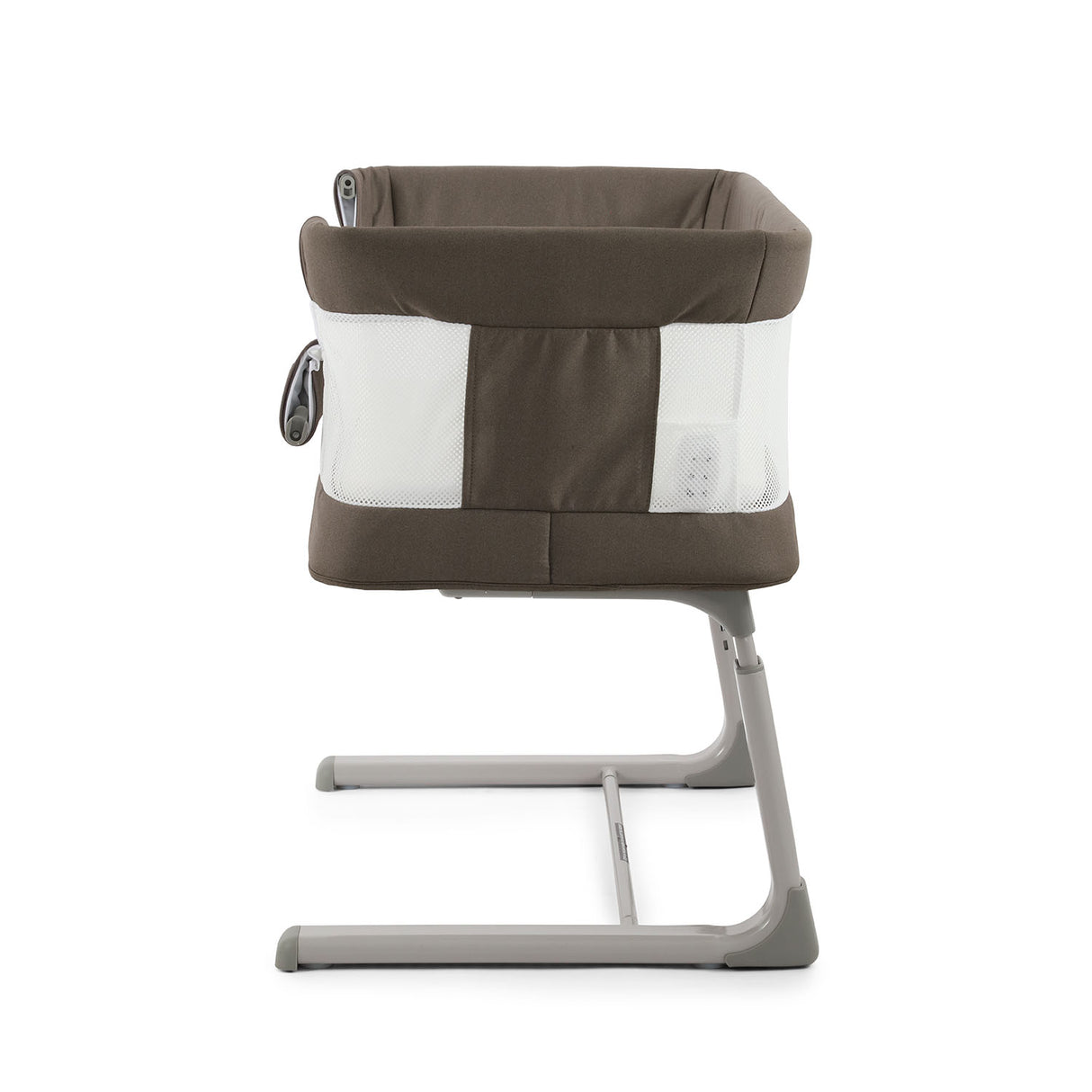 BabyStyle Oyster Home Wiggle Dropside Co-Sleeper Crib - Mink