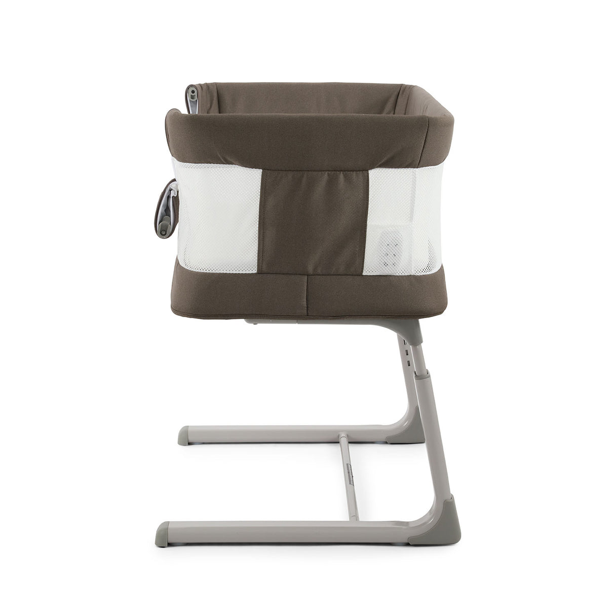 BabyStyle Oyster Home Wiggle Dropside Co-Sleeper Crib - Mink