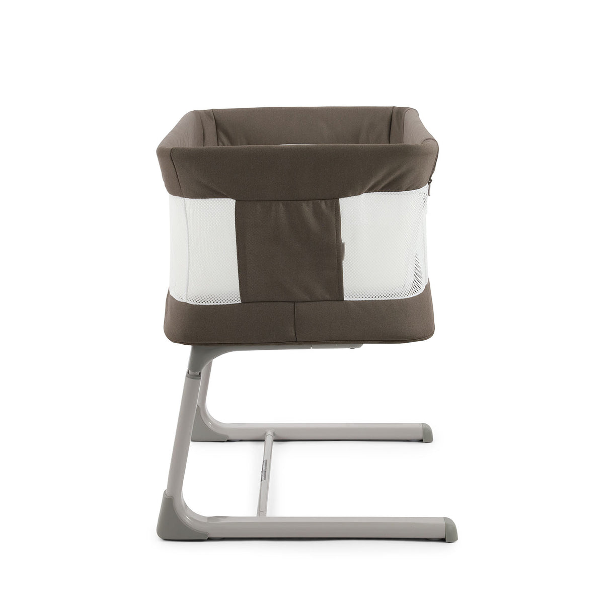 BabyStyle Oyster Home Wiggle Dropside Co-Sleeper Crib - Mink