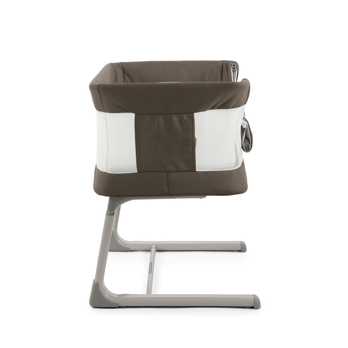 BabyStyle Oyster Home Wiggle Dropside Co-Sleeper Crib - Mink