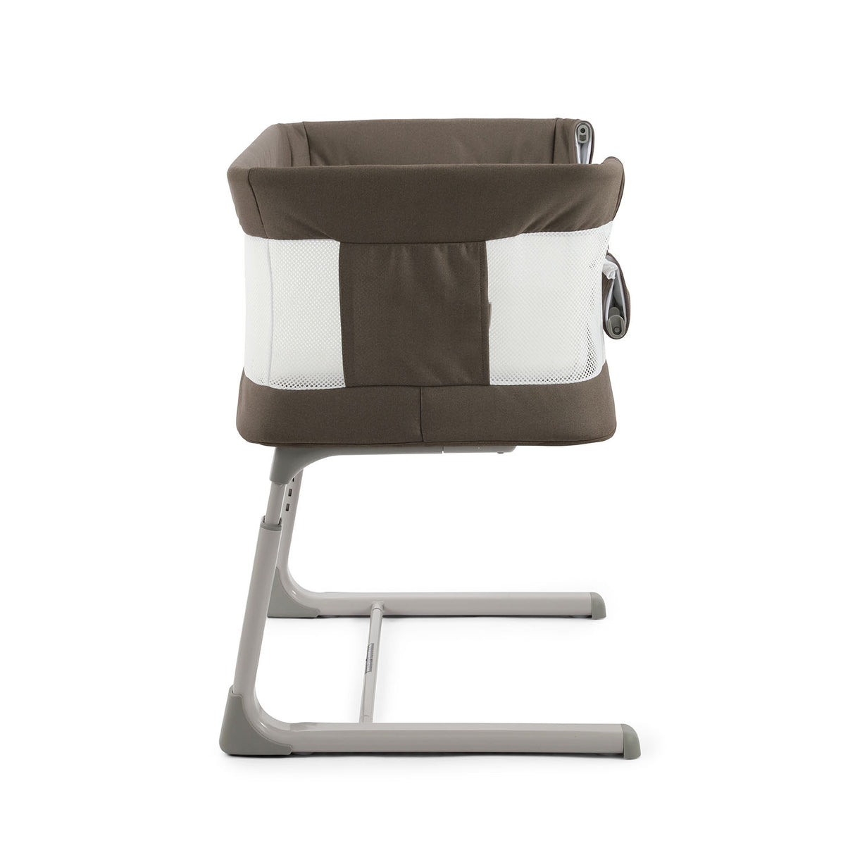BabyStyle Oyster Home Wiggle Dropside Co-Sleeper Crib - Mink