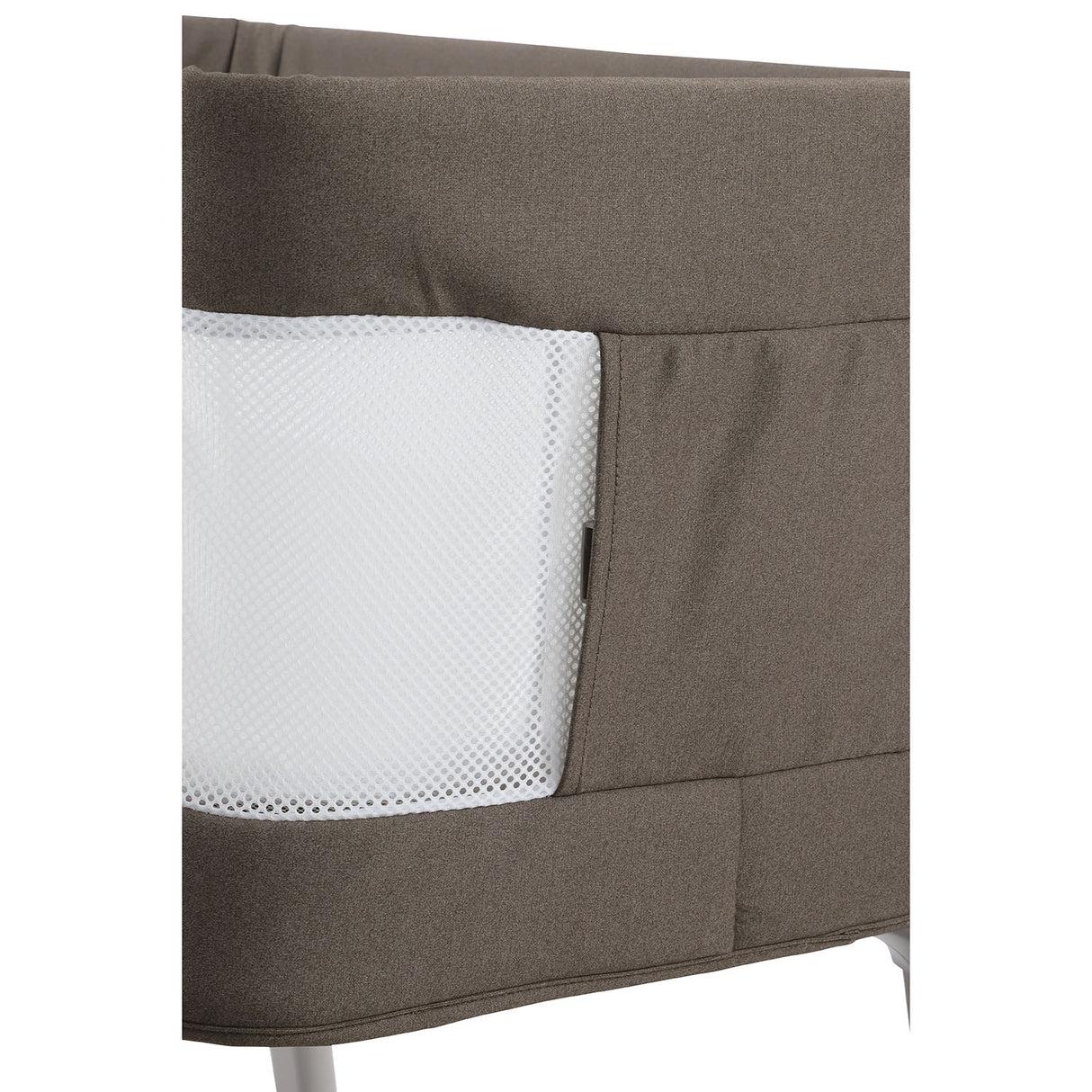 BabyStyle Oyster Home Wiggle Dropside Co-Sleeper Crib - Mink