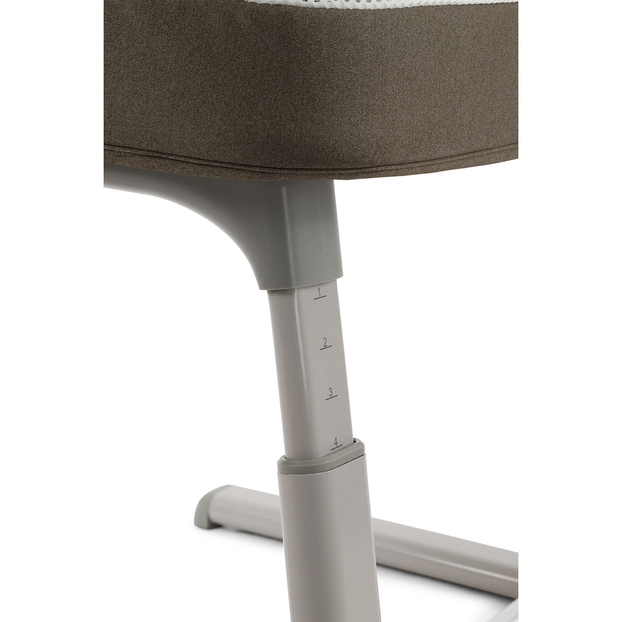 BabyStyle Oyster Home Wiggle Dropside Co-Sleeper Crib - Mink