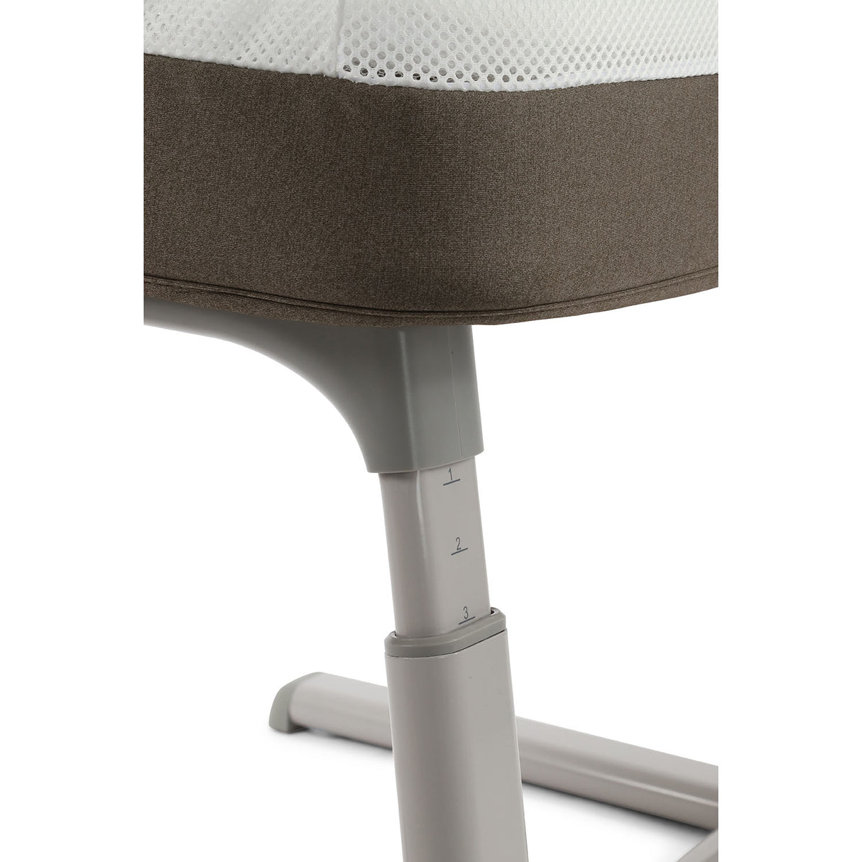 BabyStyle Oyster Home Wiggle Dropside Co-Sleeper Crib - Mink