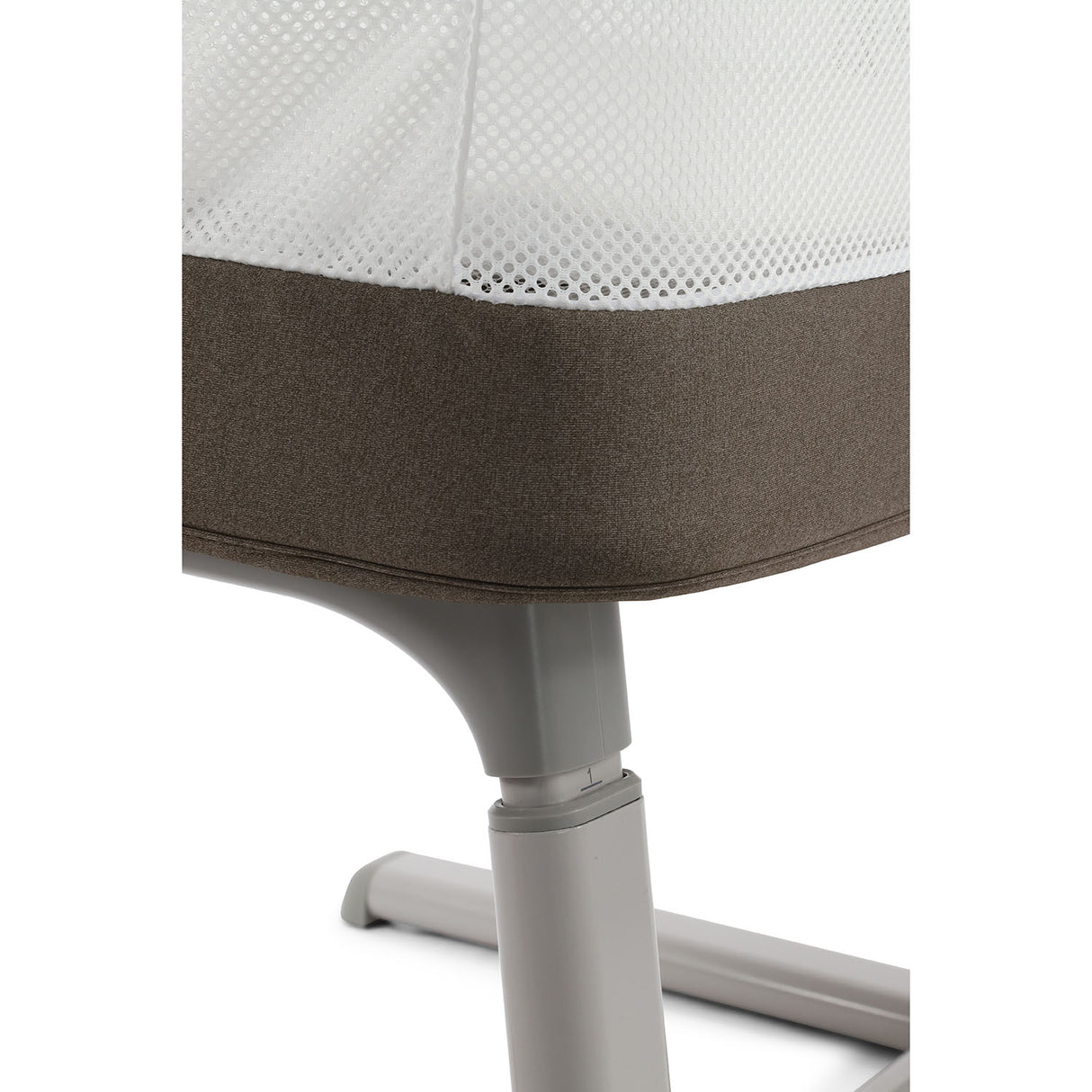 BabyStyle Oyster Home Wiggle Dropside Co-Sleeper Crib - Mink