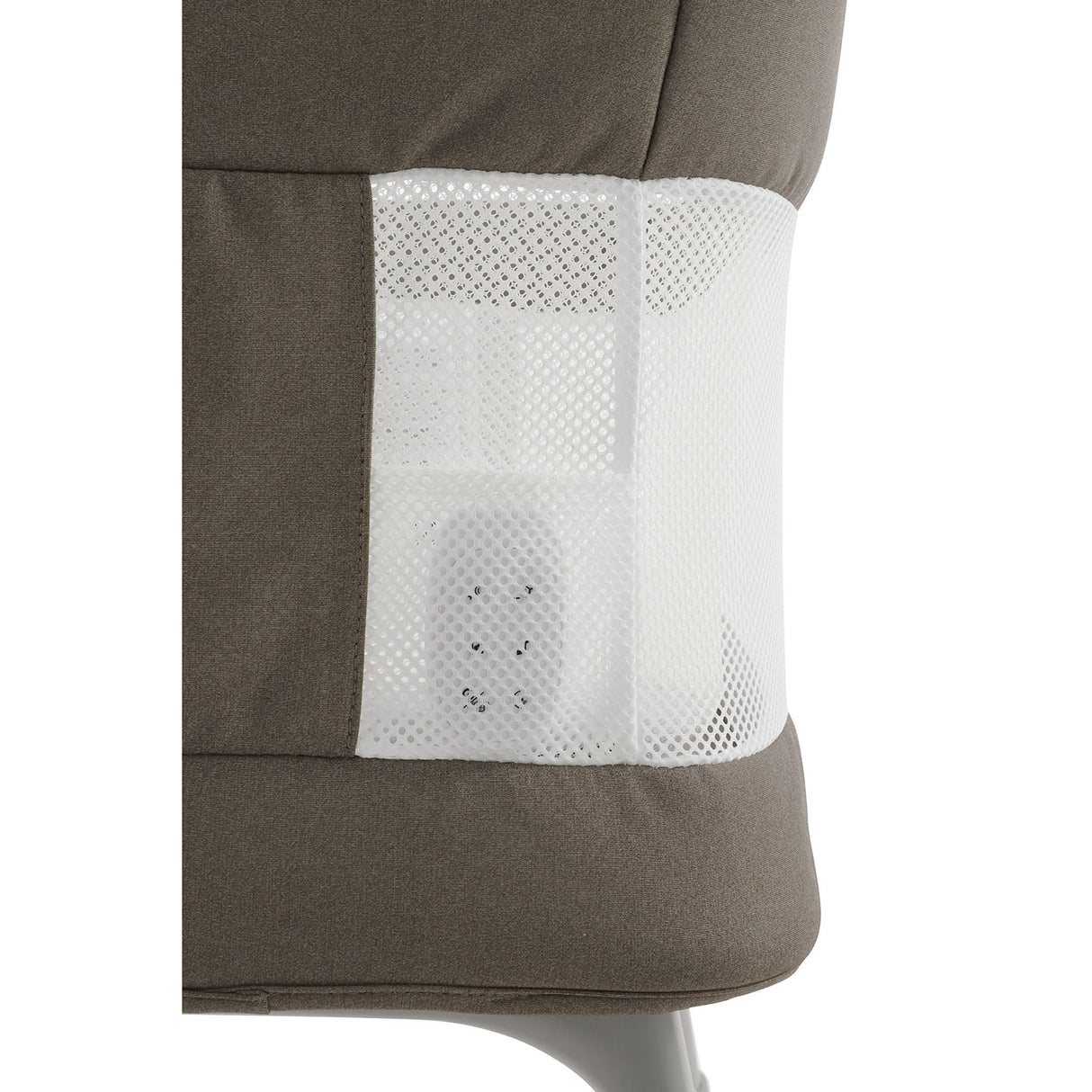 BabyStyle Oyster Home Wiggle Dropside Co-Sleeper Crib - Mink