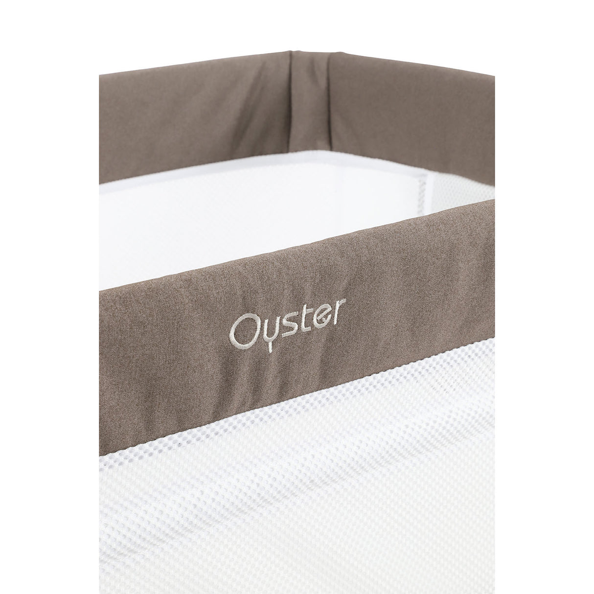 BabyStyle Oyster Home Wiggle Dropside Co-Sleeper Crib - Mink