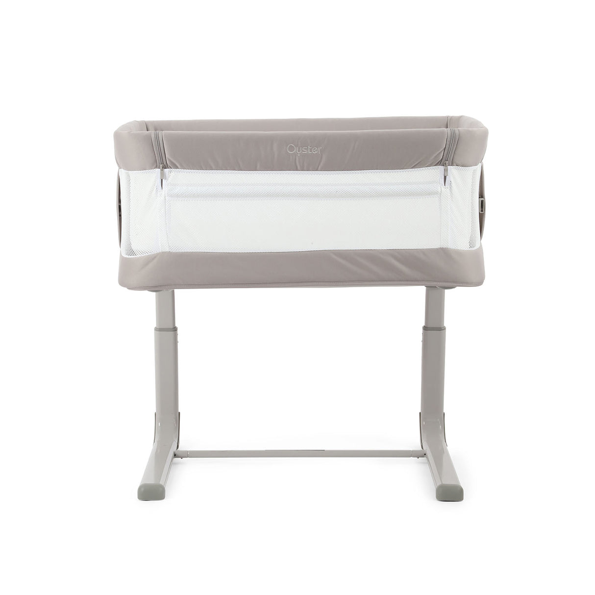 BabyStyle Oyster Home Wiggle Dropside Co-Sleeper Crib - Stone