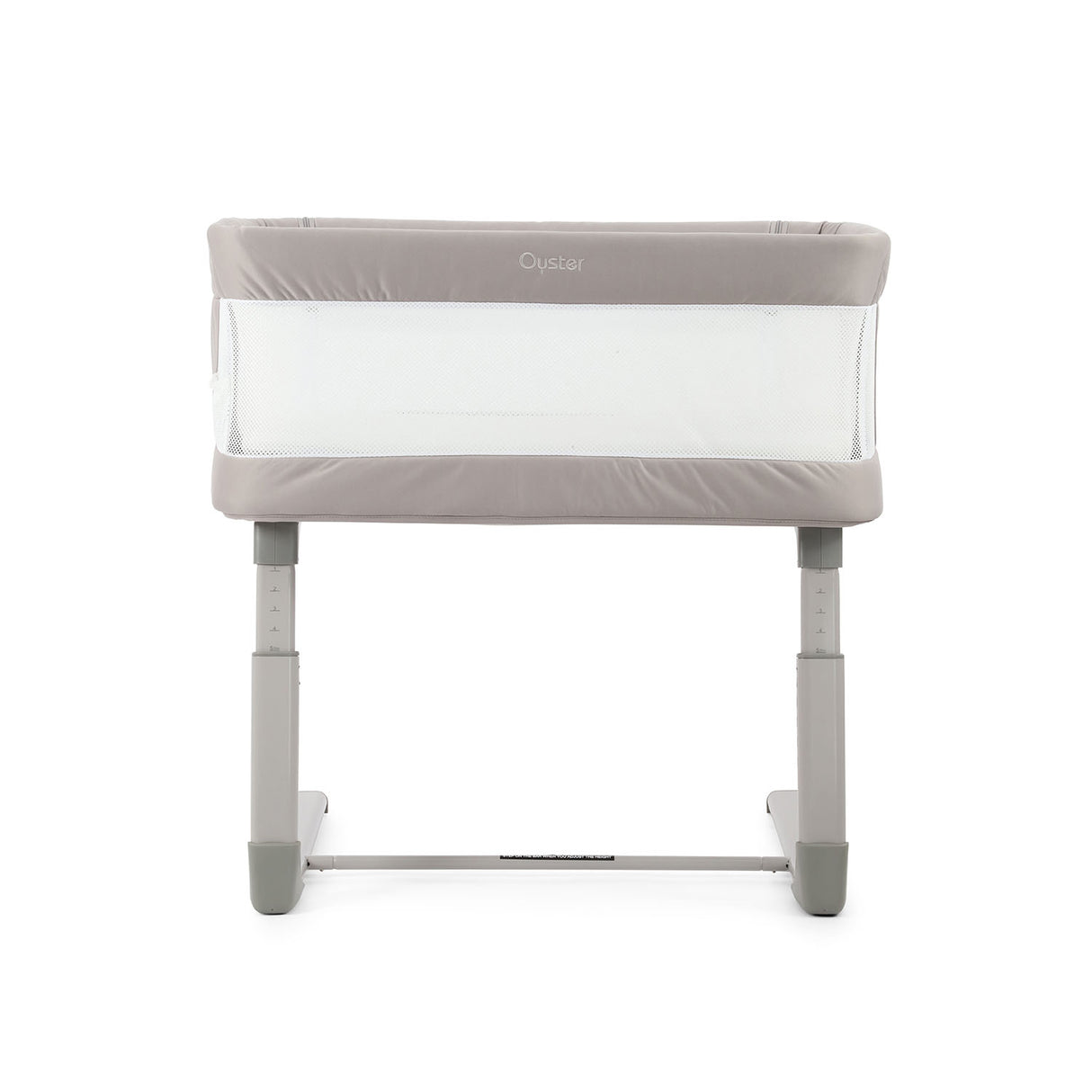 BabyStyle Oyster Home Wiggle Dropside Co-Sleeper Crib - Stone