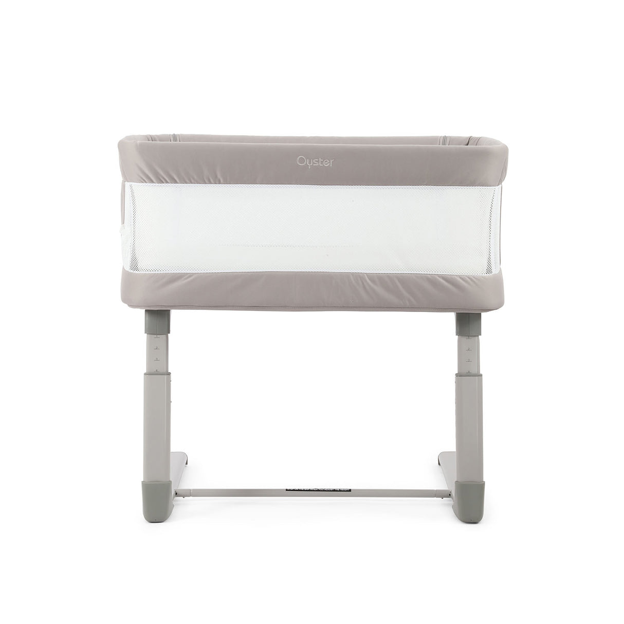 BabyStyle Oyster Home Wiggle Dropside Co-Sleeper Crib - Stone