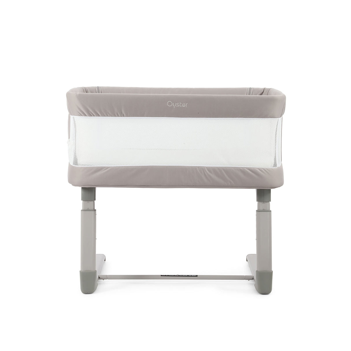 BabyStyle Oyster Home Wiggle Dropside Co-Sleeper Crib - Stone