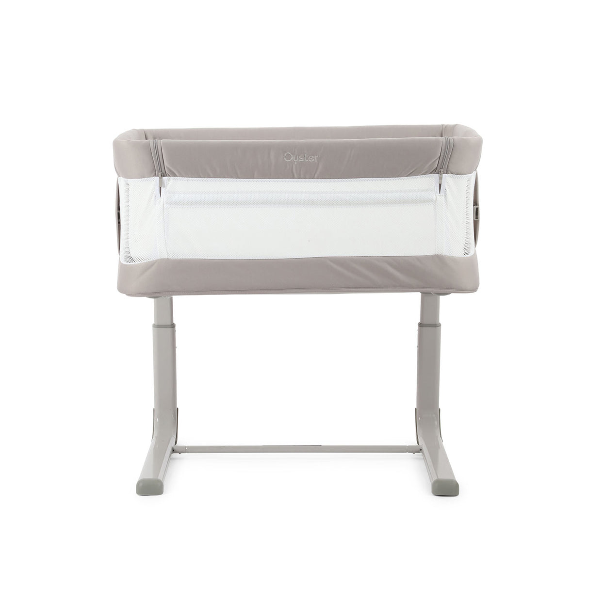 BabyStyle Oyster Home Wiggle Dropside Co-Sleeper Crib - Stone