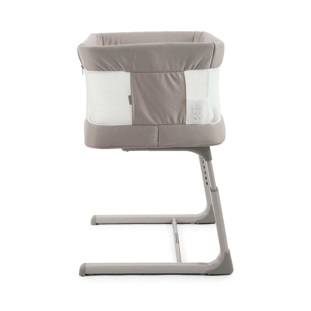 BabyStyle Oyster Home Wiggle Dropside Co-Sleeper Crib - Stone