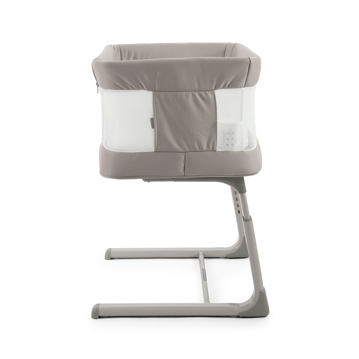 BabyStyle Oyster Home Wiggle Dropside Co-Sleeper Crib - Stone