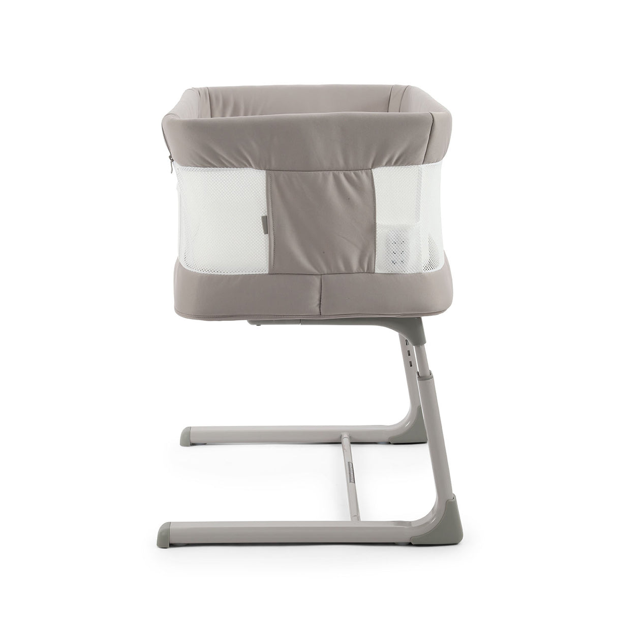 BabyStyle Oyster Home Wiggle Dropside Co-Sleeper Crib - Stone