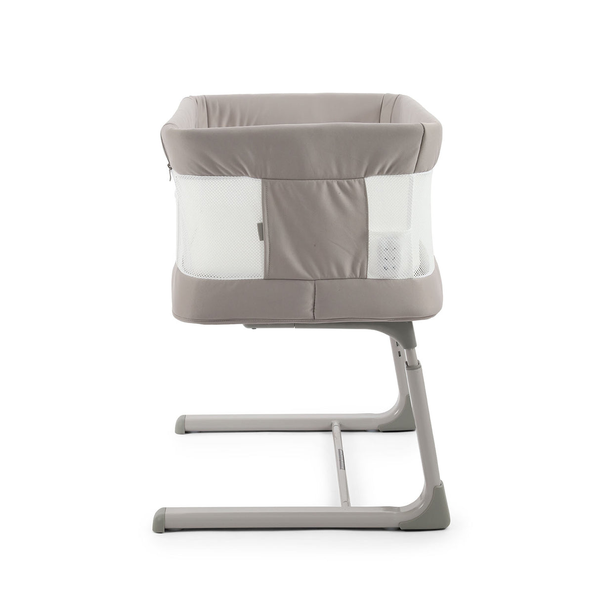 BabyStyle Oyster Home Wiggle Dropside Co-Sleeper Crib - Stone