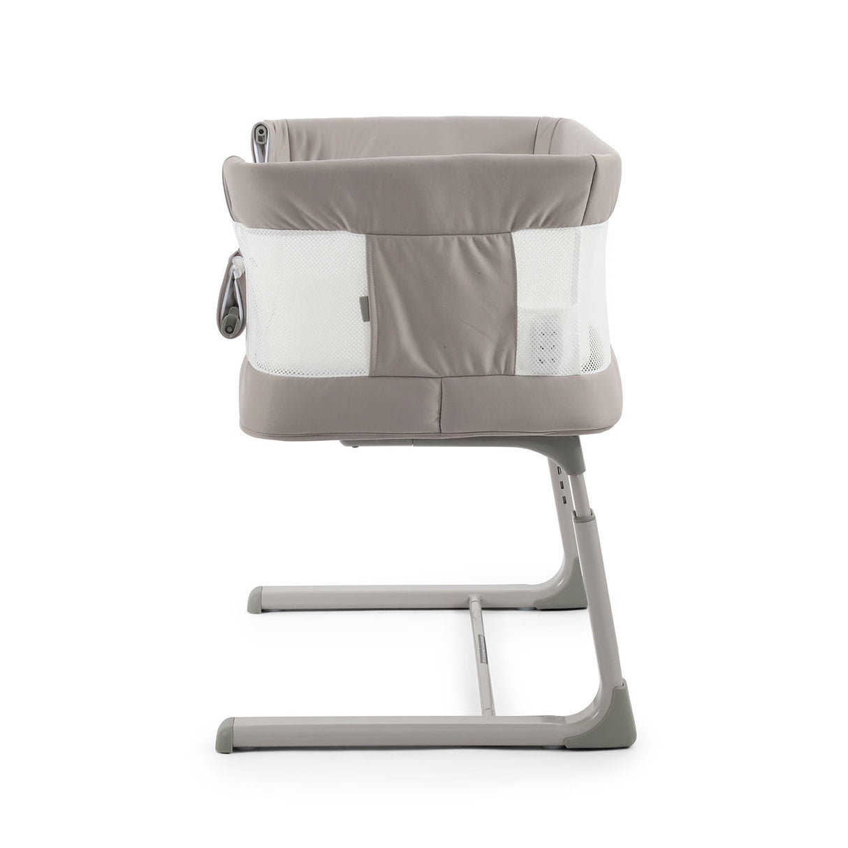 BabyStyle Oyster Home Wiggle Dropside Co-Sleeper Crib - Stone