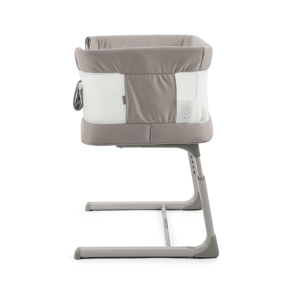 BabyStyle Oyster Home Wiggle Dropside Co-Sleeper Crib - Stone