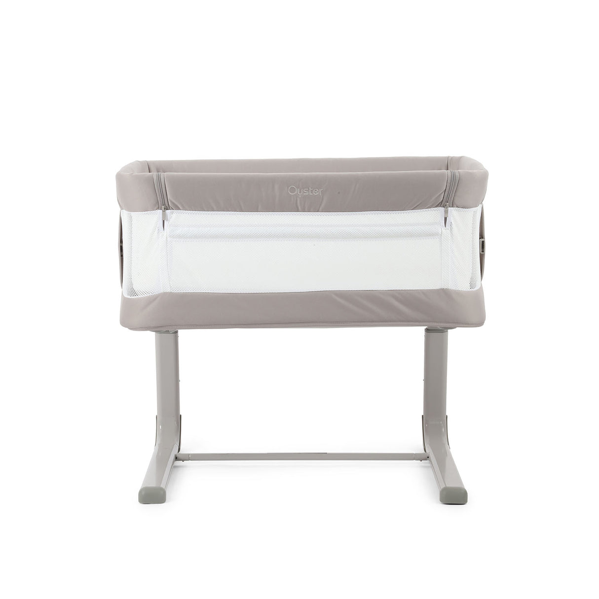 BabyStyle Oyster Home Wiggle Dropside Co-Sleeper Crib - Stone