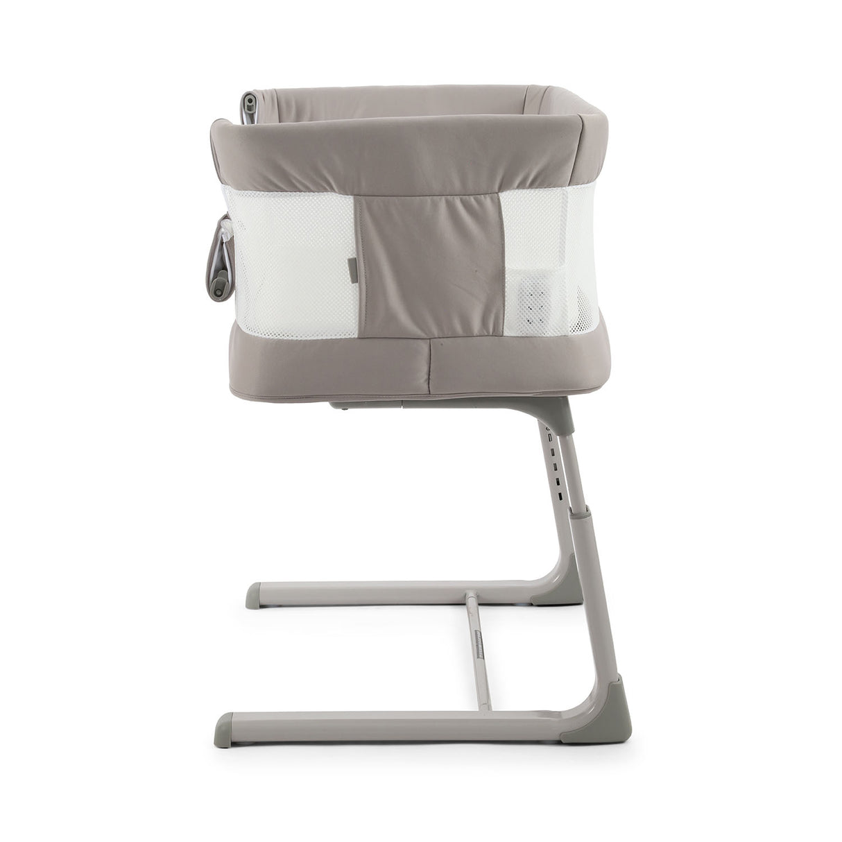 BabyStyle Oyster Home Wiggle Dropside Co-Sleeper Crib - Stone
