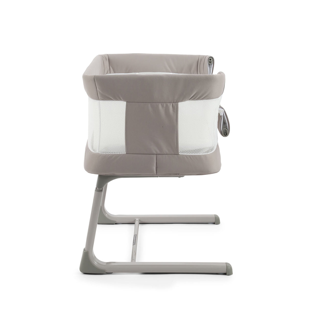 BabyStyle Oyster Home Wiggle Dropside Co-Sleeper Crib - Stone