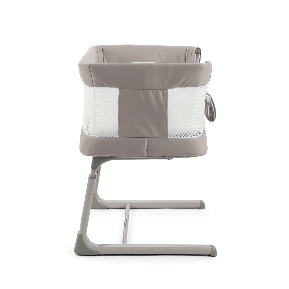 BabyStyle Oyster Home Wiggle Dropside Co-Sleeper Crib - Stone