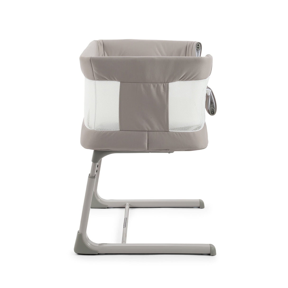 BabyStyle Oyster Home Wiggle Dropside Co-Sleeper Crib - Stone