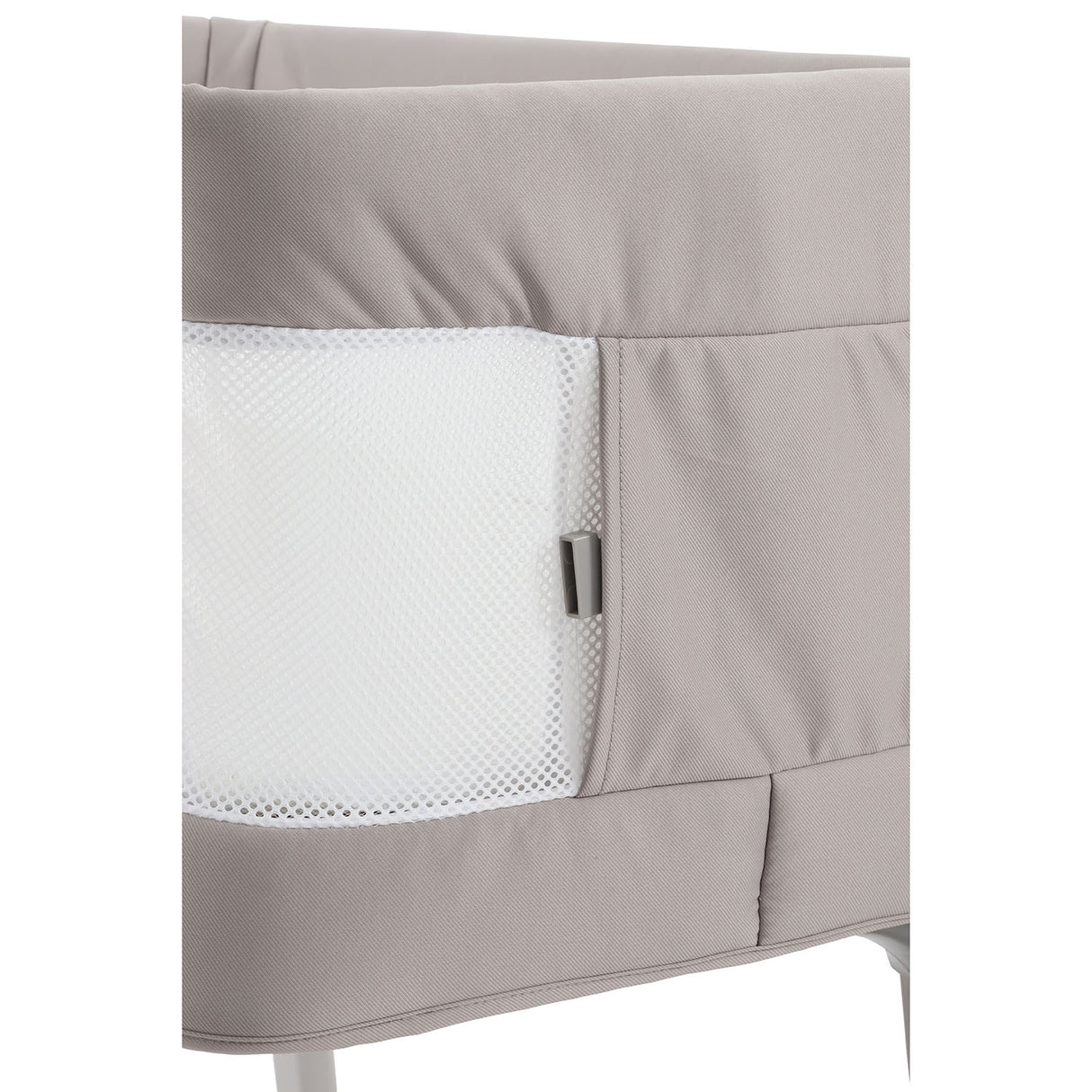 BabyStyle Oyster Home Wiggle Dropside Co-Sleeper Crib - Stone