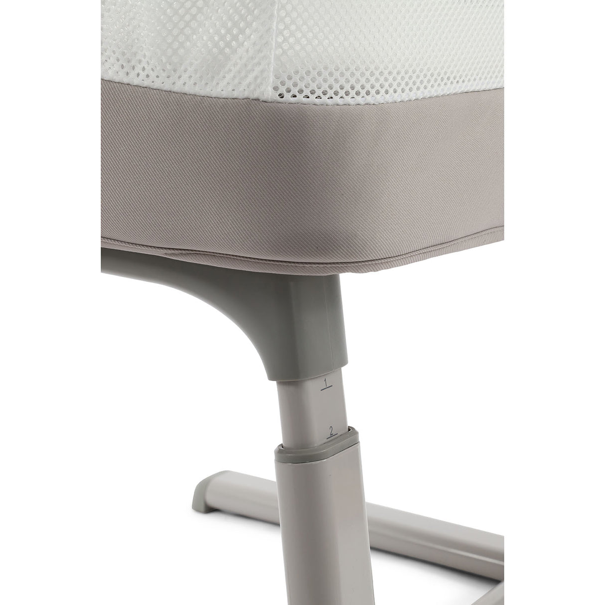 BabyStyle Oyster Home Wiggle Dropside Co-Sleeper Crib - Stone