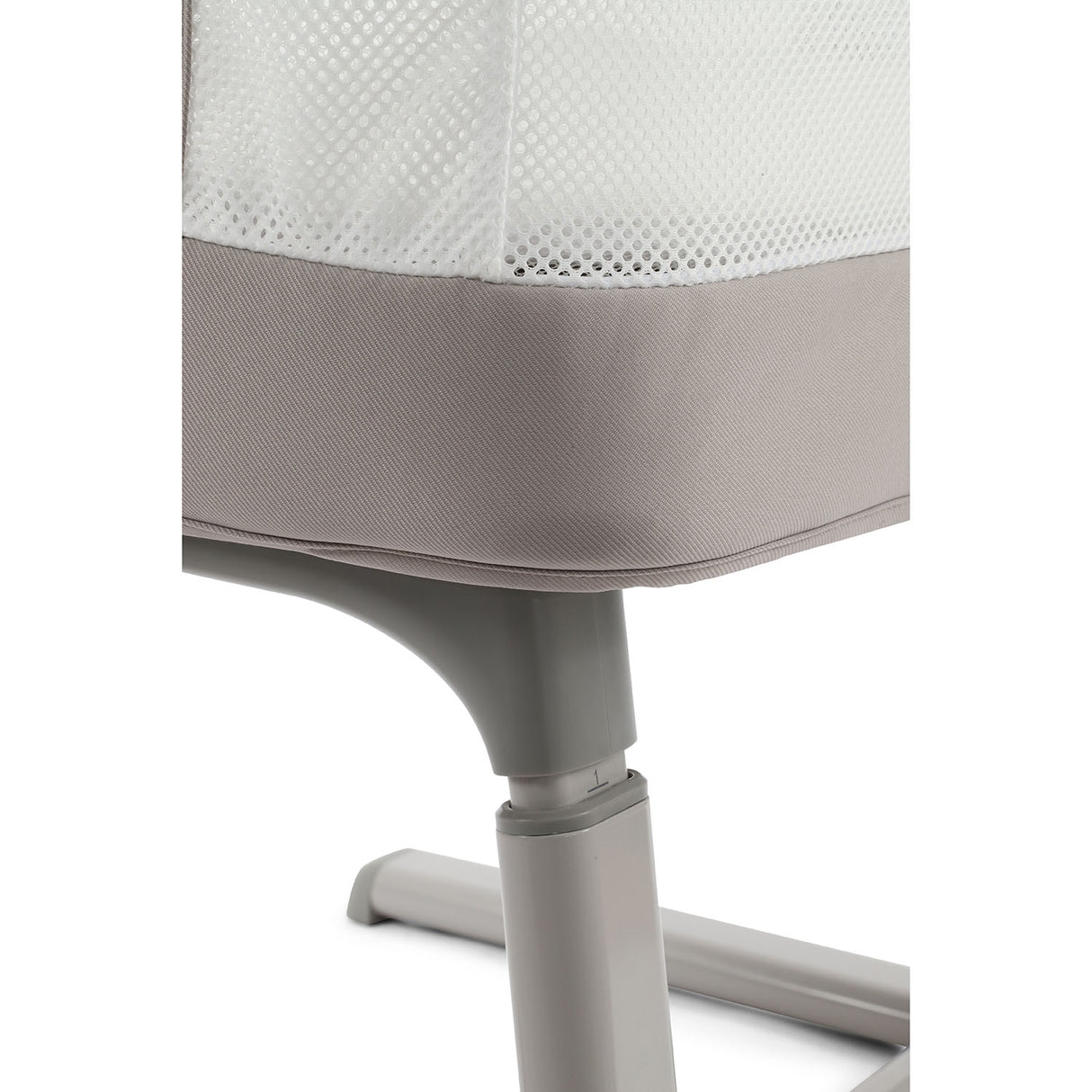 BabyStyle Oyster Home Wiggle Dropside Co-Sleeper Crib - Stone