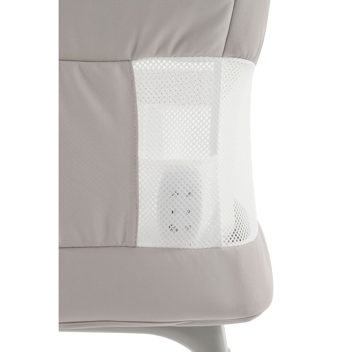 BabyStyle Oyster Home Wiggle Dropside Co-Sleeper Crib - Stone