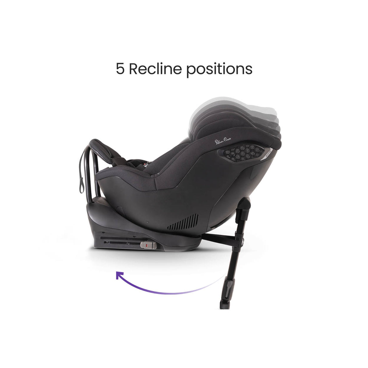 Silver Cross Perform Extended Rear-Facing (ERF) Car Seat - Iconic Black