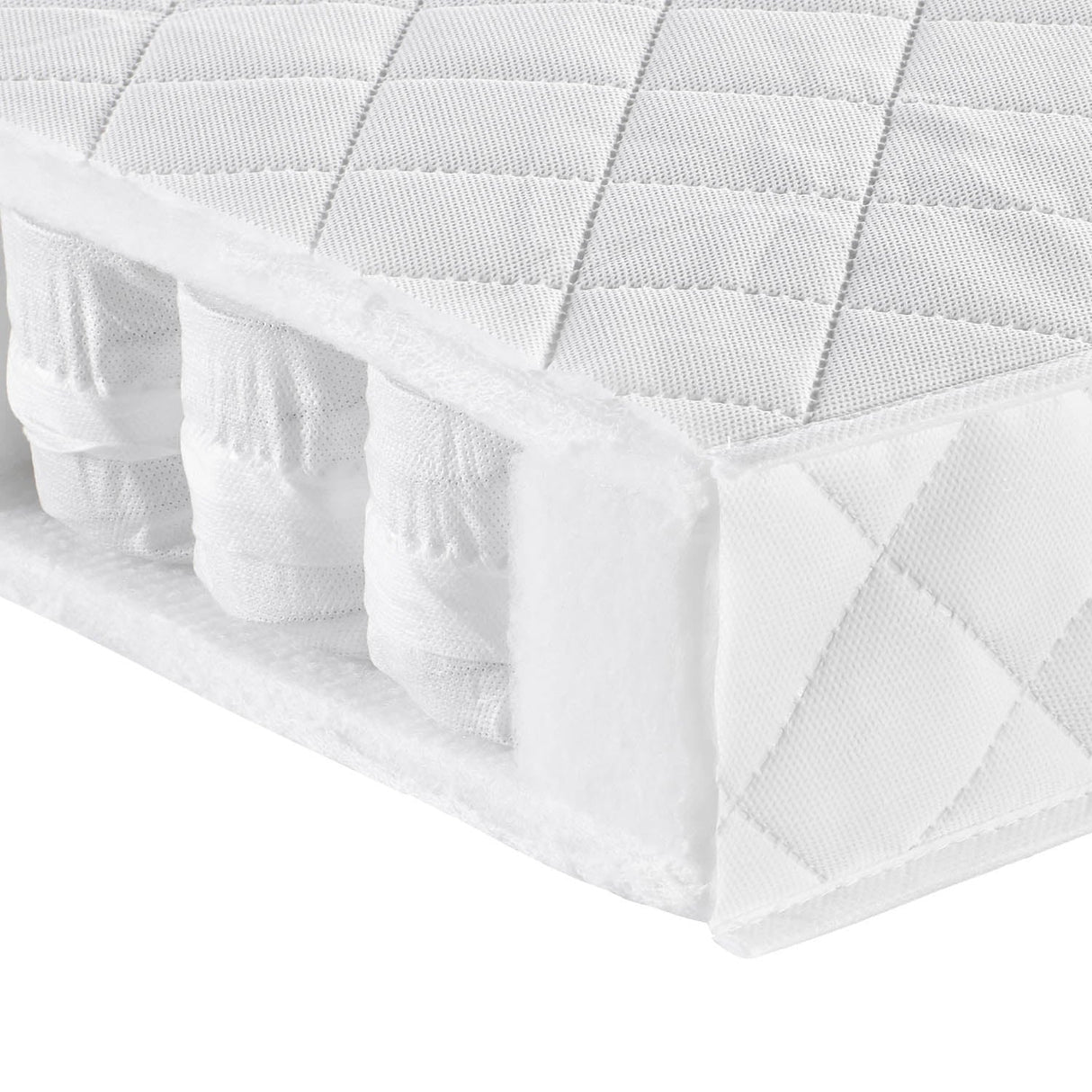 Babymore Pocket Sprung Cot Bed Mattress - 140 x 70 cm