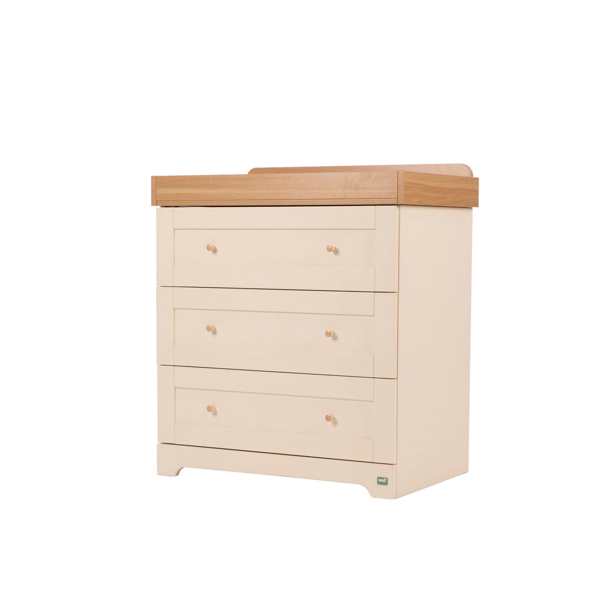 Tutti Bambini Rio Chest Changer - Cashmere/Honey Oak