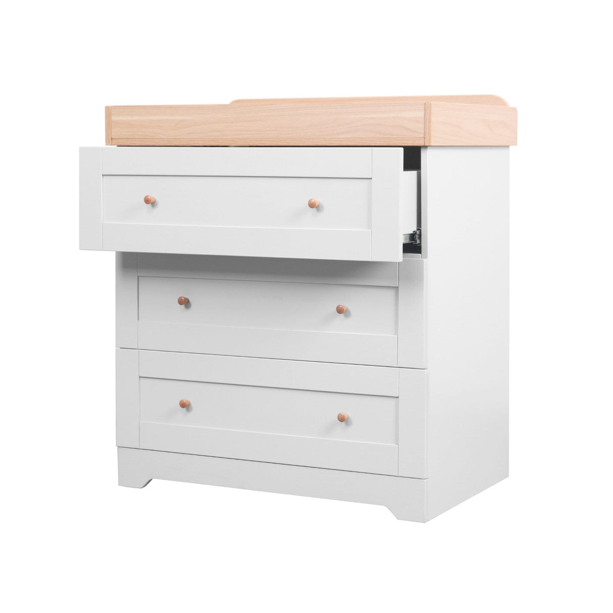 Tutti Bambini Rio Chest Changer - Honey Oak & Dove Grey