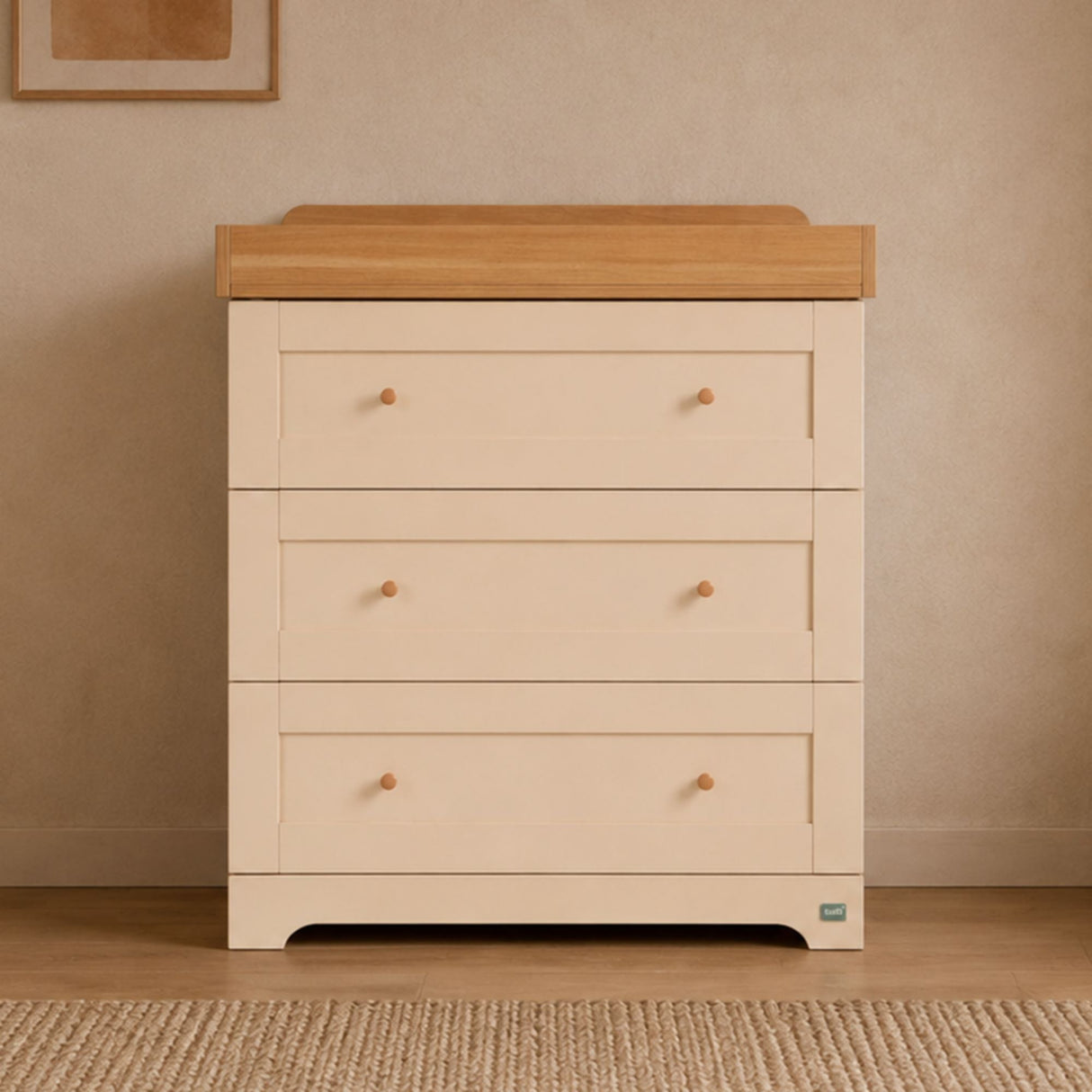 Tutti Bambini Rio 2 Piece Room Set - Cashmere/Honey Oak