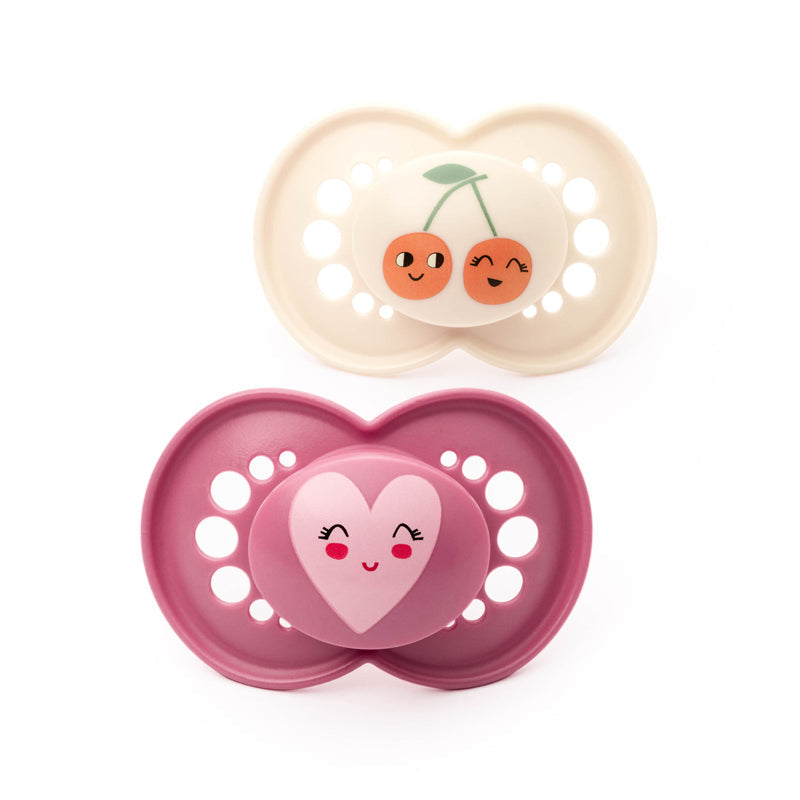 MAM Original Soother Pink Design 6-18m 2Pk