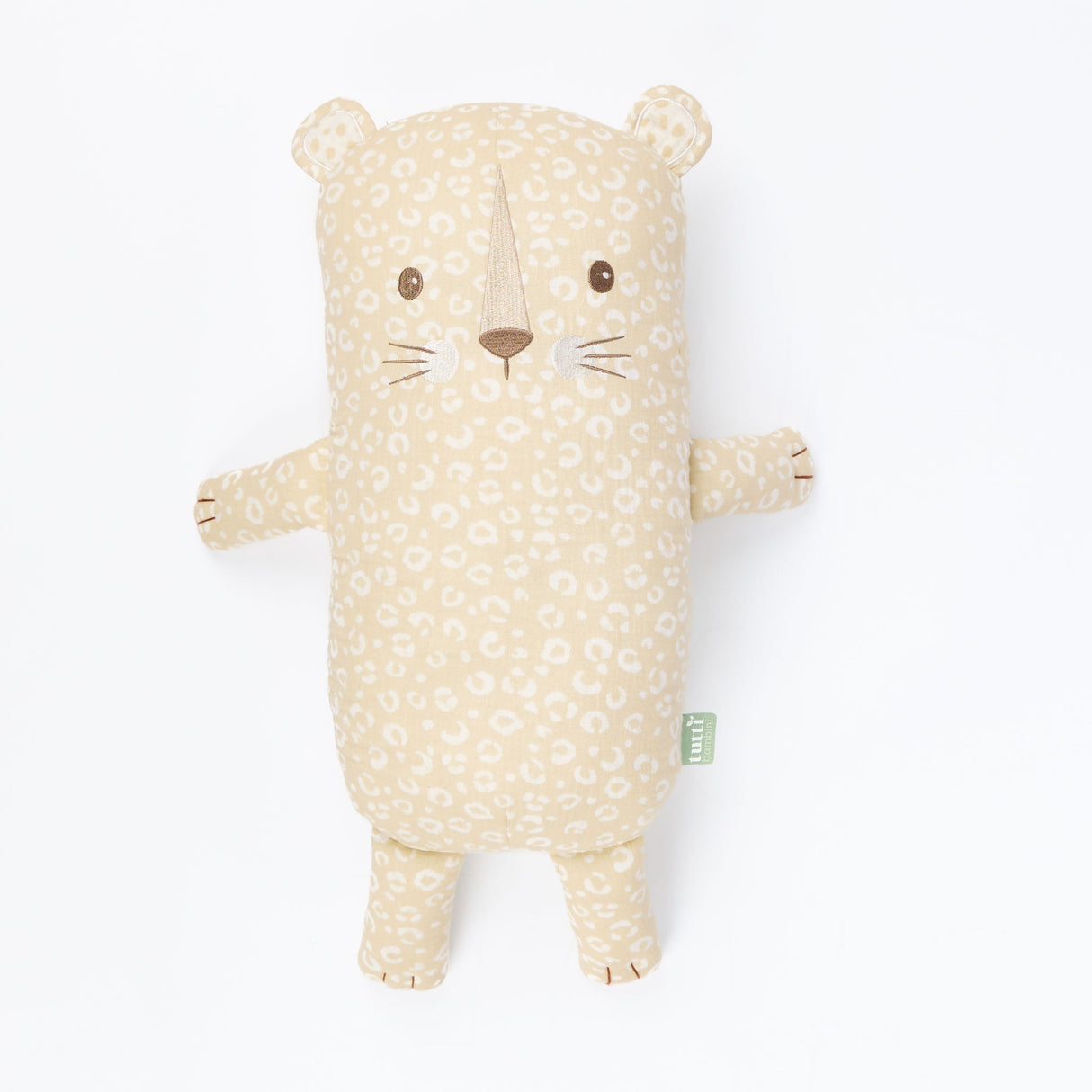 Tutti Bambini Soft Leopard Cuddle Cushion - Love Cats
