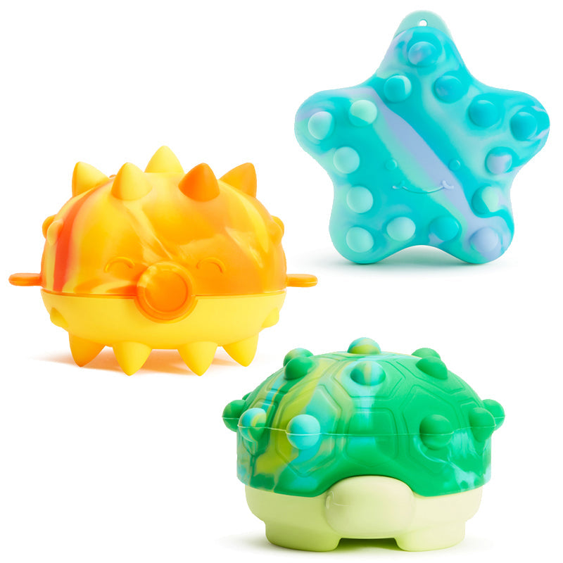 Munchkin Pop Squish™ Popping Bath Toy - Starfish