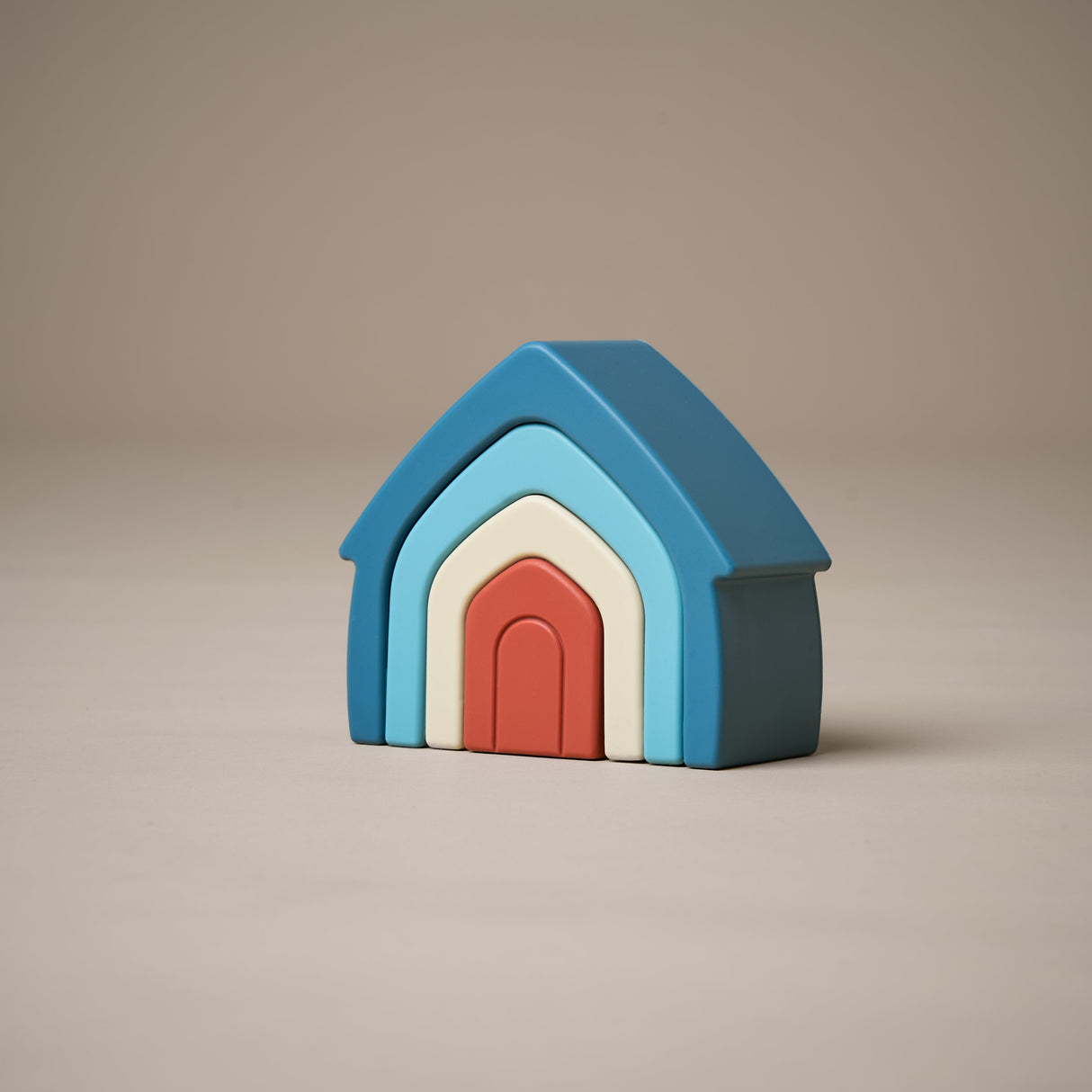 Obaby Little Stacking House Baby Toy - Blue